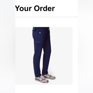 Figs Navy Blue Slim/Straight Leg Scrub Pant/Bottom XXS